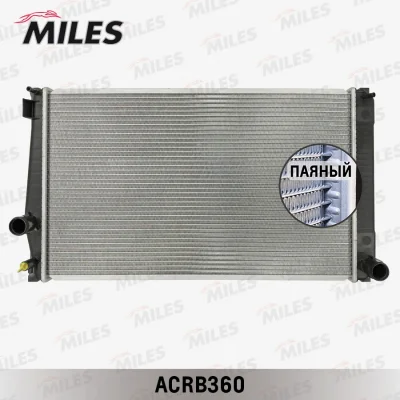 ACRB360 MILES Радиатор, охлаждение двигателя