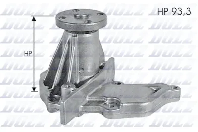 Водяной насос, охлаждение двигателя DOLZ F133