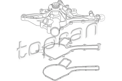 401 178 TOPRAN Водяной насос, охлаждение двигателя