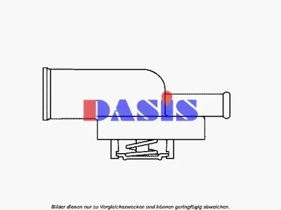 750947N AKS DASIS Термостат, охлаждающая жидкость