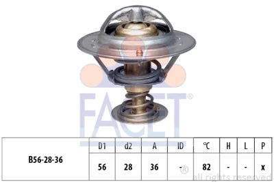 7.8222S FACET Термостат, охлаждающая жидкость