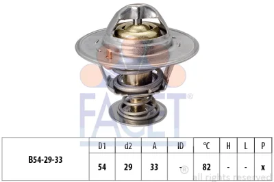 7.8797S FACET Термостат, охлаждающая жидкость