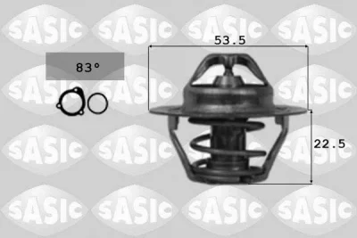 Термостат, охлаждающая жидкость SASIC 3304003