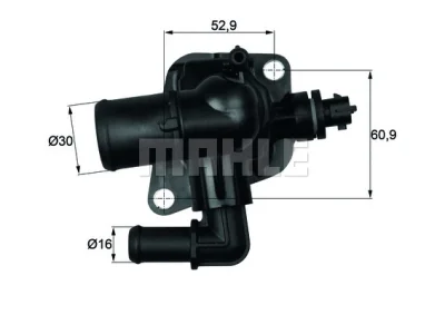 TI 150 88 KNECHT/MAHLE Термостат, охлаждающая жидкость