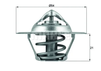 TX 112 83D KNECHT/MAHLE Термостат, охлаждающая жидкость