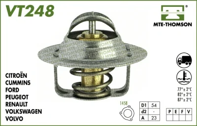 Термостат, охлаждающая жидкость MTE-THOMSON VT248.82