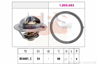 1.879.997 EPS Термостат, охлаждающая жидкость