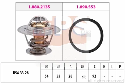 1.880.213 EPS Термостат, охлаждающая жидкость