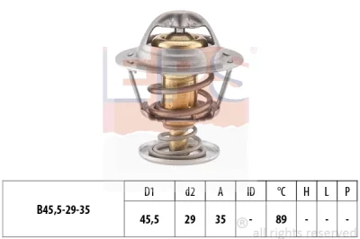 Термостат, охлаждающая жидкость EPS 1.880.389S