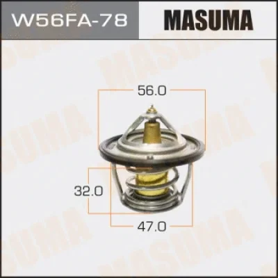 Термостат, охлаждающая жидкость MASUMA W56FA-78