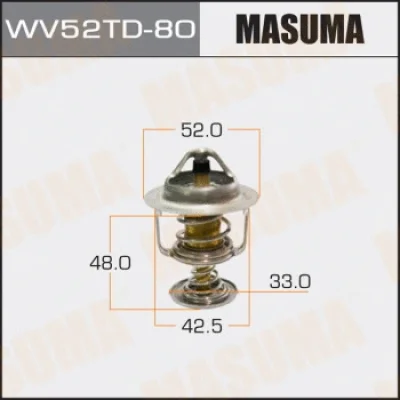 Термостат, охлаждающая жидкость MASUMA WV52TD-80