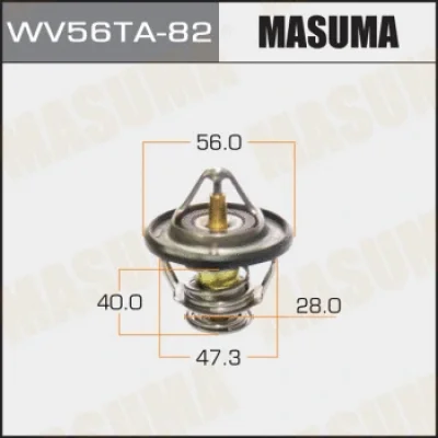 Термостат, охлаждающая жидкость MASUMA WV56TA-82