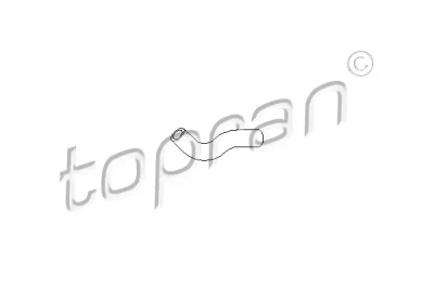 Шланг радиатора TOPRAN 100 841
