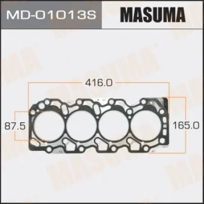 Прокладка, головка цилиндра MASUMA MD-01013S