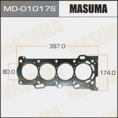 Прокладка, головка цилиндра MASUMA MD-01017S