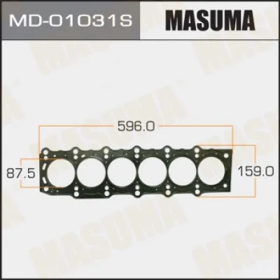 Прокладка, головка цилиндра MASUMA MD-01031S