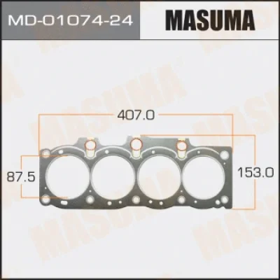Прокладка, головка цилиндра MASUMA MD-01074-24