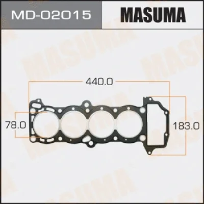 Прокладка, головка цилиндра MASUMA MD-02015