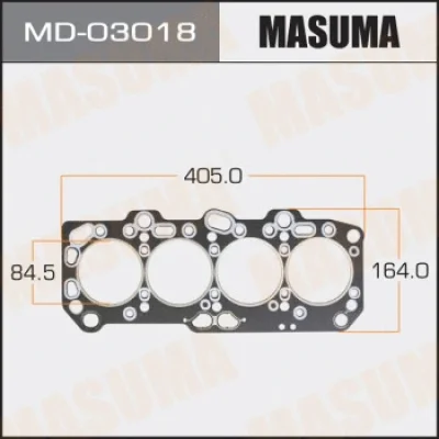Прокладка, головка цилиндра MASUMA MD-03018