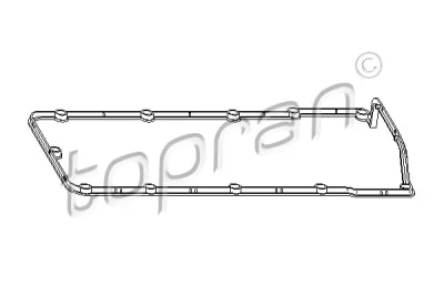 112 904 TOPRAN Прокладка, крышка головки цилиндра