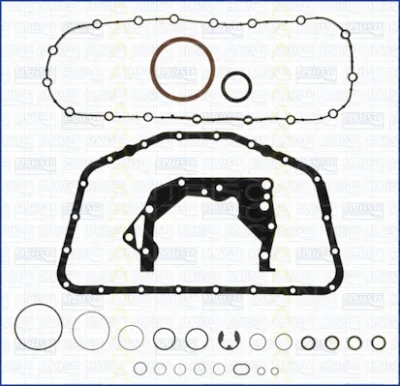 595-50103 TRISCAN Комплект прокладок, блок-картер двигателя