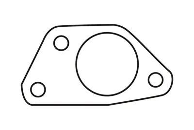 110469 WXQP Прокладка, выпускной коллектор