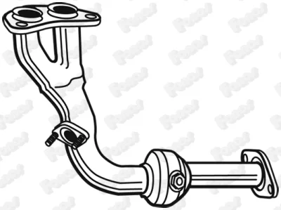08091 FONOS Труба выхлопного газа