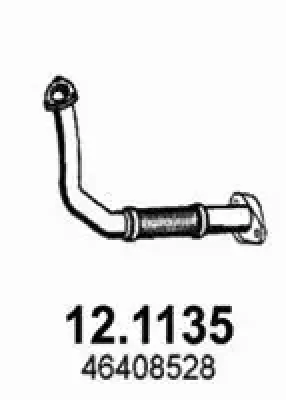 12.1135 ASSO Труба выхлопного газа