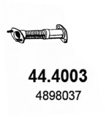 44.4003 ASSO Труба выхлопного газа