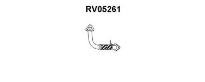 RV05261 VENEPORTE Труба выхлопного газа