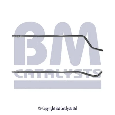 BM50125 BM CATALYSTS Труба выхлопного газа