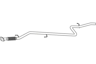 P2292 FENNO Труба выхлопного газа