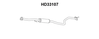 HD33107 VENEPORTE Предглушитель выхлопных газов