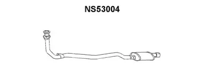 NS53004 VENEPORTE Предглушитель выхлопных газов
