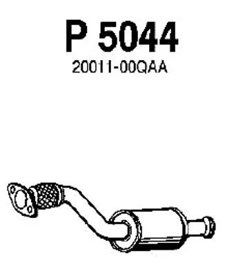 P5044 FENNO Предглушитель выхлопных газов