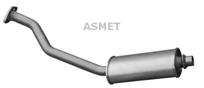 Предглушитель выхлопных газов ASMET 09.097