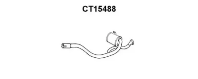 CT15488 VENEPORTE Средний глушитель выхлопных газов