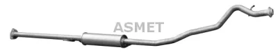 Средний глушитель выхлопных газов ASMET 13.026