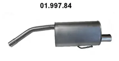 Глушитель выхлопных газов конечный EBERSPÄCHER 01.997.84