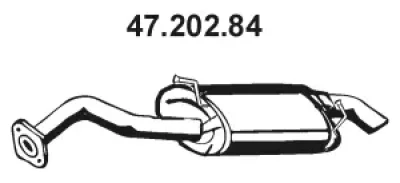 47.202.84 EBERSPÄCHER Глушитель выхлопных газов конечный