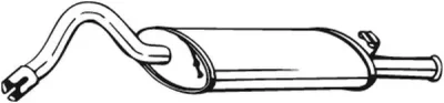 130-209 BOSAL Глушитель выхлопных газов конечный