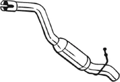 171-219 BOSAL Глушитель выхлопных газов конечный