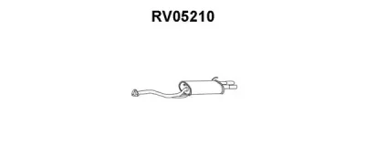 RV05210 VENEPORTE Глушитель выхлопных газов конечный