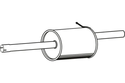 P1934 FENNO Глушитель выхлопных газов конечный