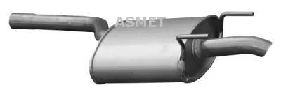 Глушитель выхлопных газов конечный ASMET 01.053