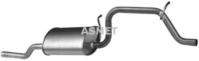 Глушитель выхлопных газов конечный ASMET 05.148