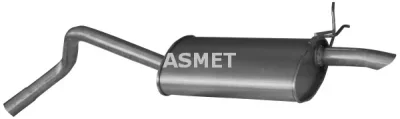 10.051 ASMET Глушитель выхлопных газов конечный