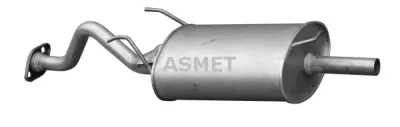 13.022 ASMET Глушитель выхлопных газов конечный