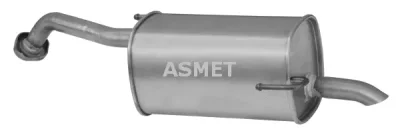 14.030 ASMET Глушитель выхлопных газов конечный