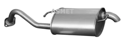 Глушитель выхлопных газов конечный ASMET 20.036
